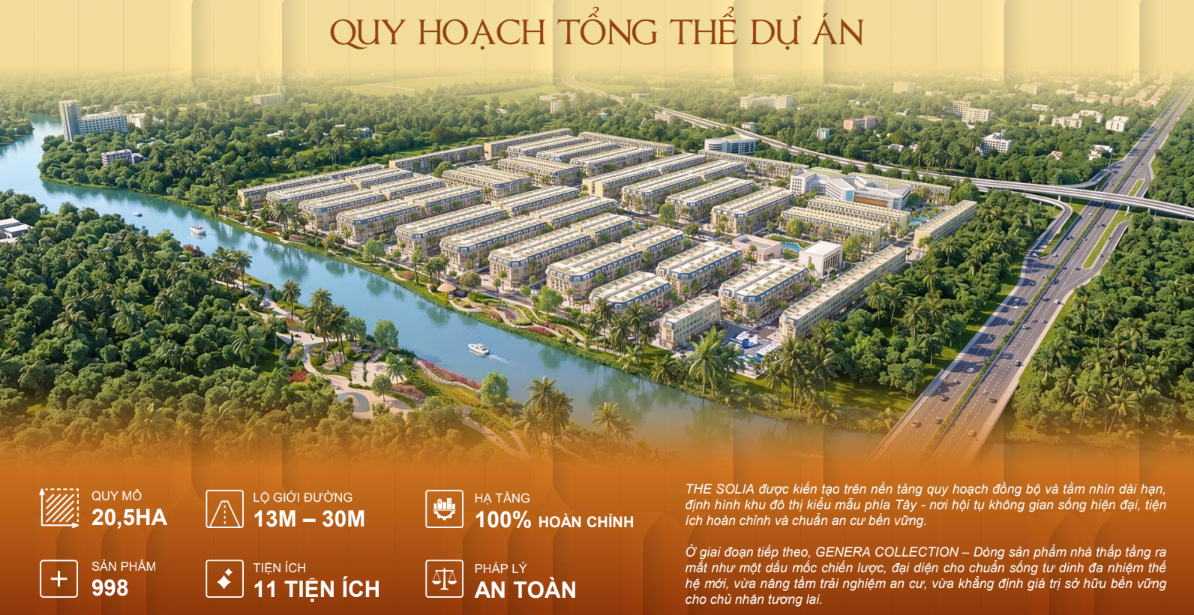 Genera By The Solia: Tọa Độ "Kim Cương" Cửa Ngõ Phía Tây TP.HCM