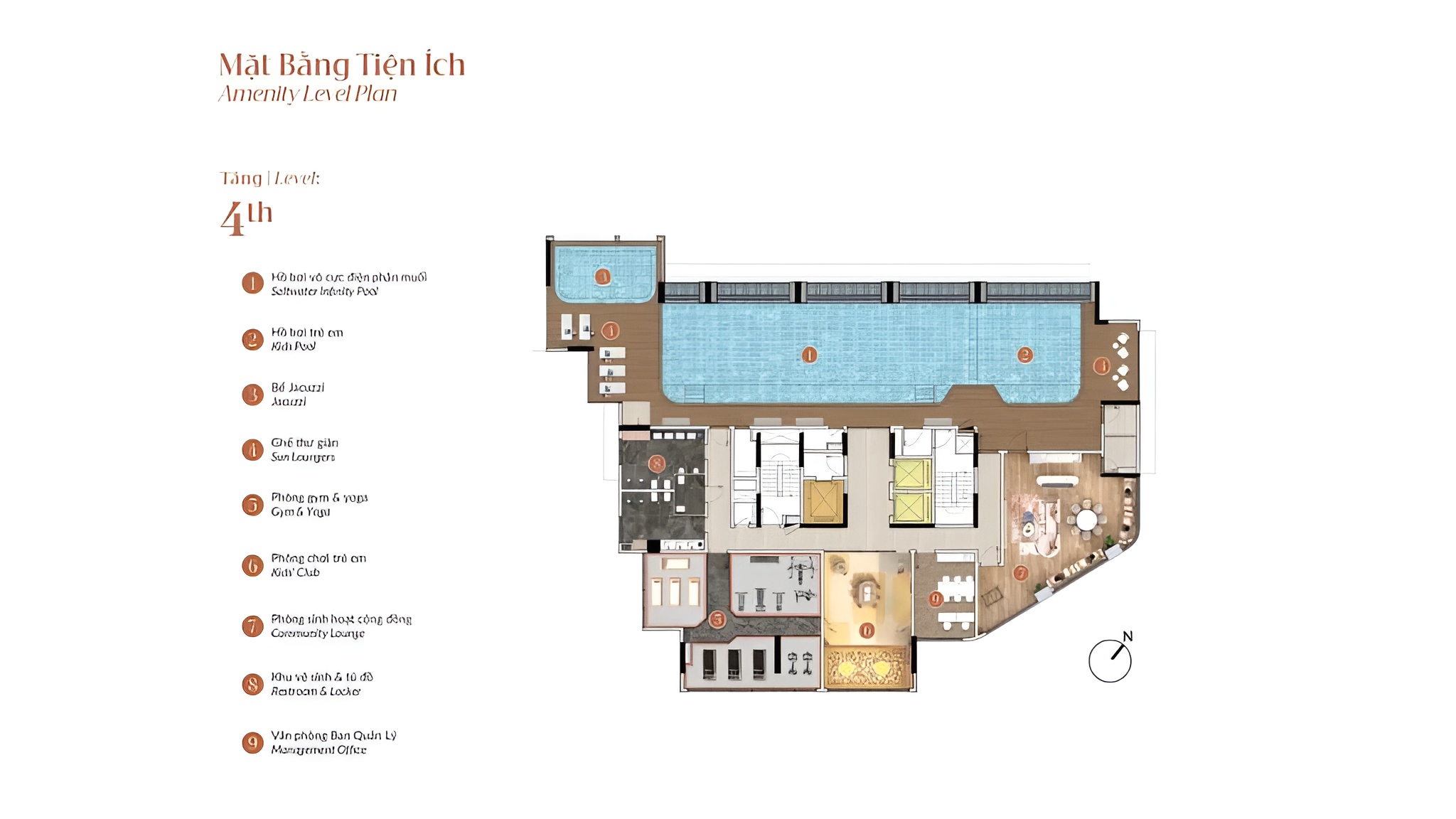 Một ph&ograve;ng của dự &aacute;n the westique