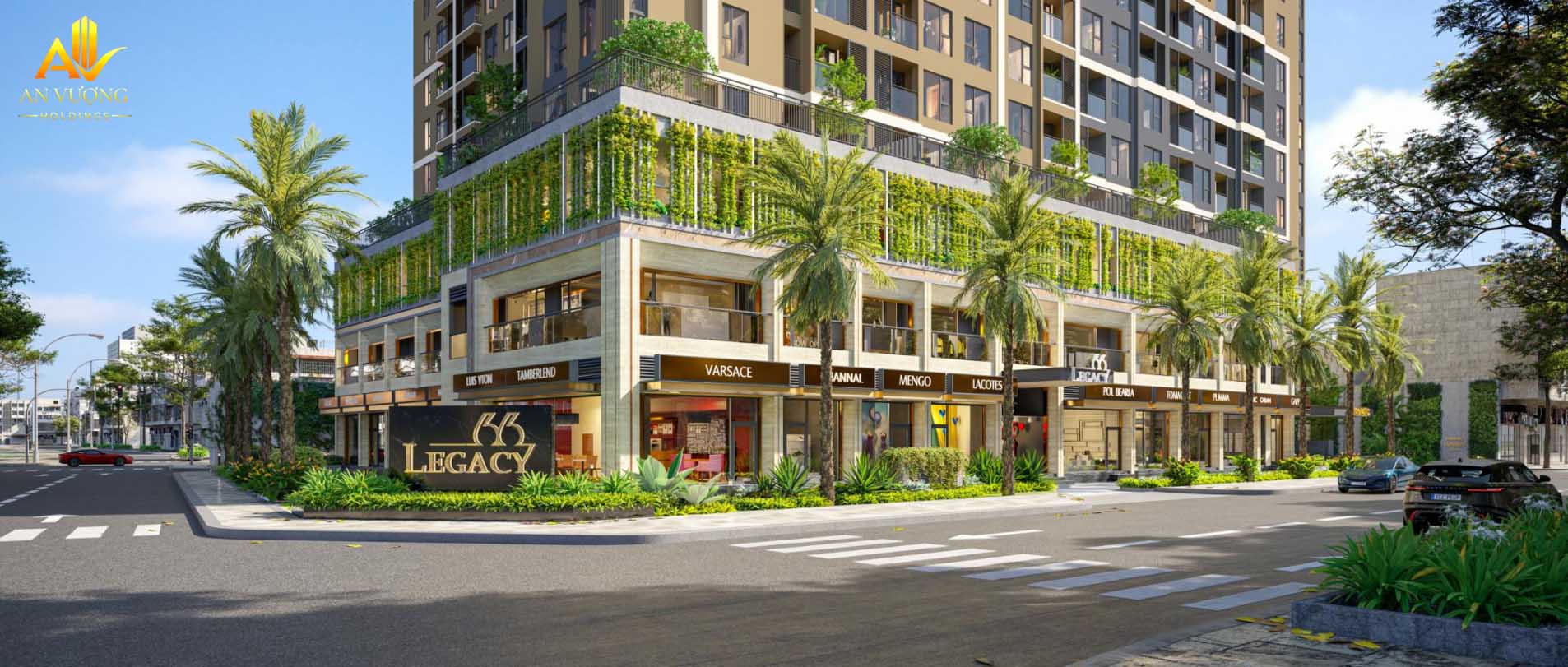 Layout b&ecirc;n ngo&agrave;i dự &aacute;n legacy 66