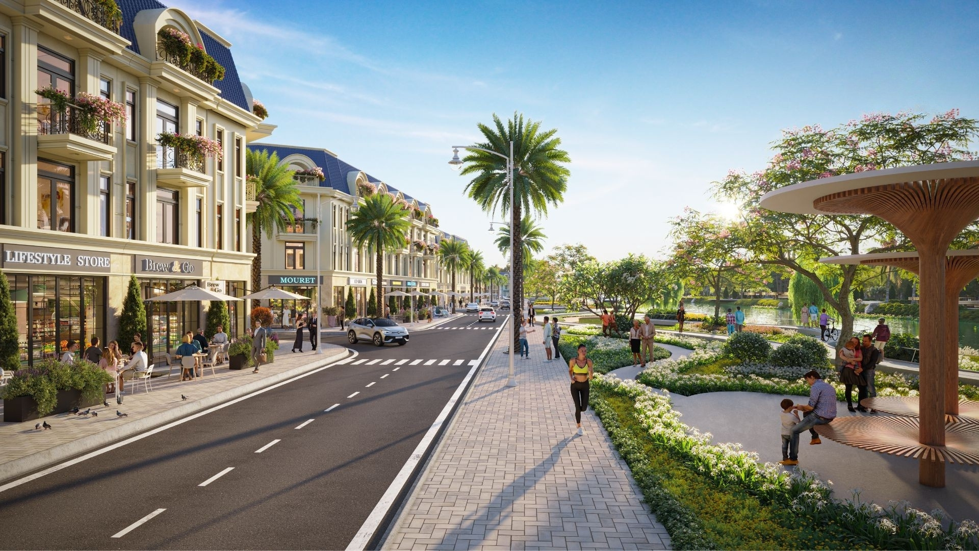 Mặt tiền đắc địa hạ tầng đồng bộ